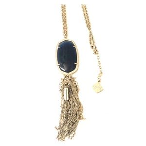 Kendra Scott Rayne Necklace In Navy